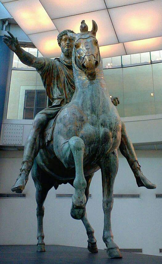 marco aurelio statua musei capitolini