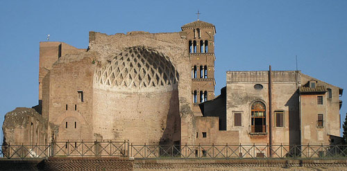 Il tempio di Venere e Roma al Palatino