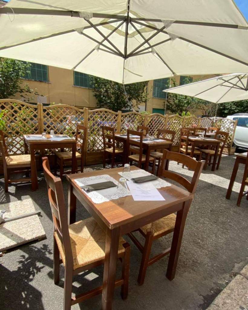 La trattoria da Stefania via Terni Roma