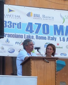 Hubert Kirrmann alla cerimonia di apertura del Mondiale 1 agosto 2016.