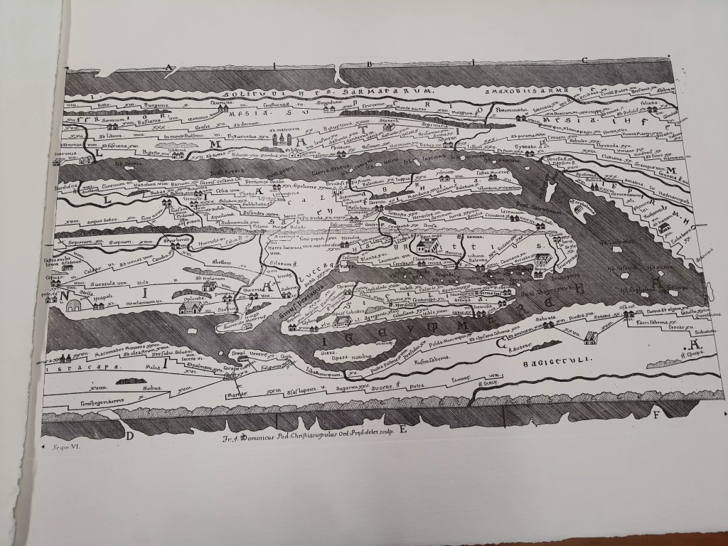 tabula itineraria militaris Romana Antiqua