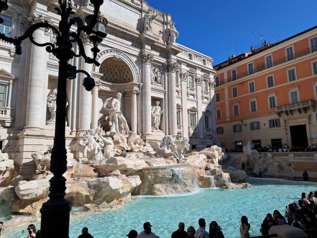 Turista al giubileo a Roma